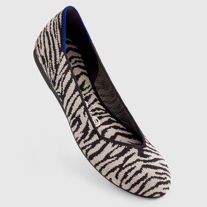 Retired Rothy’s zebra flats, size 6.5